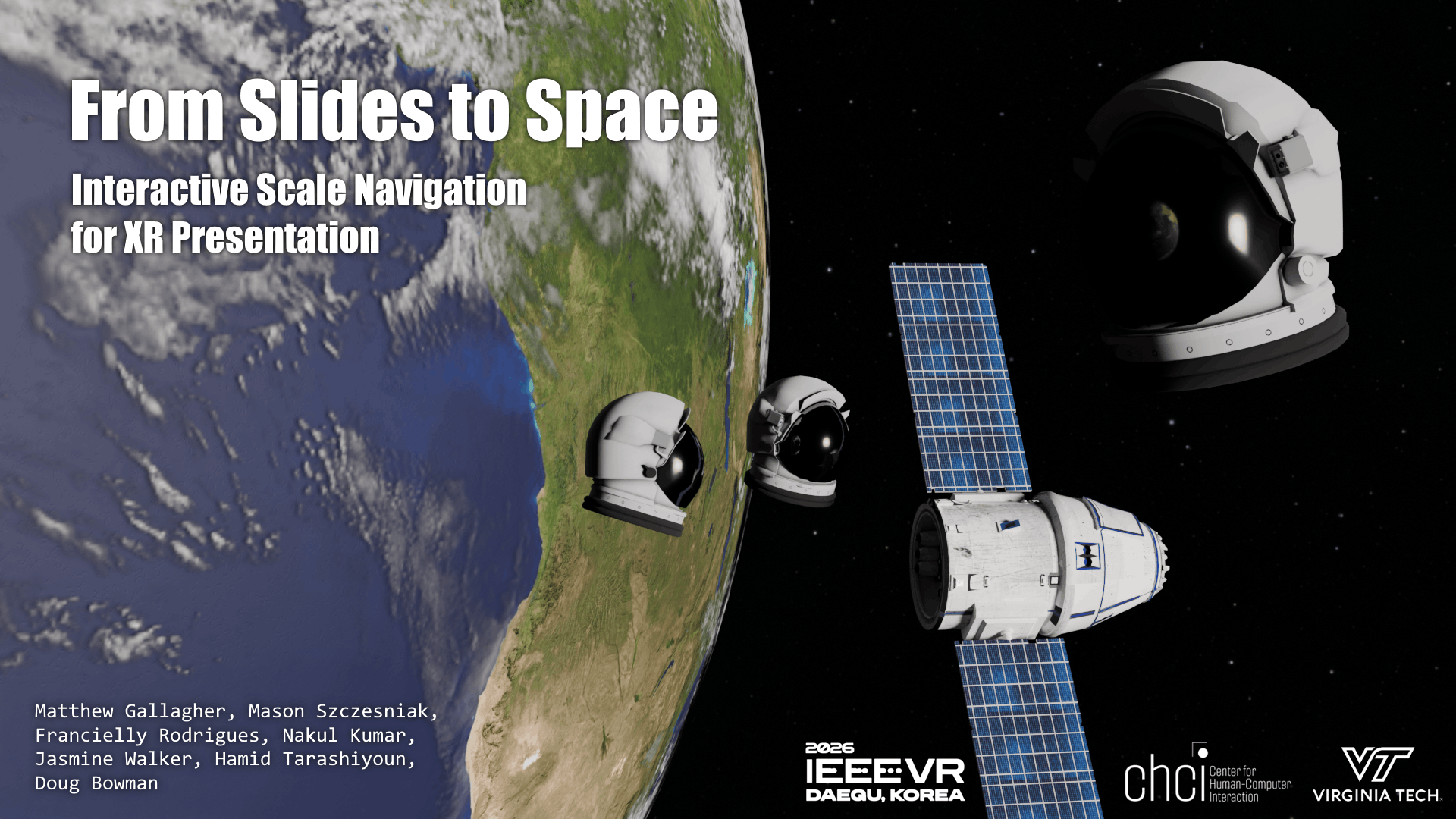 From Slides to Space: Interactive Scale Navigation for XR Presentations